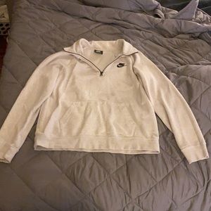 Nike zip up sweater